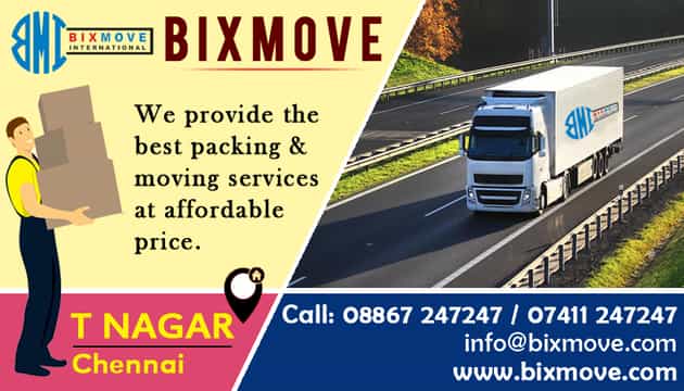 Packers and Movers T Nagar